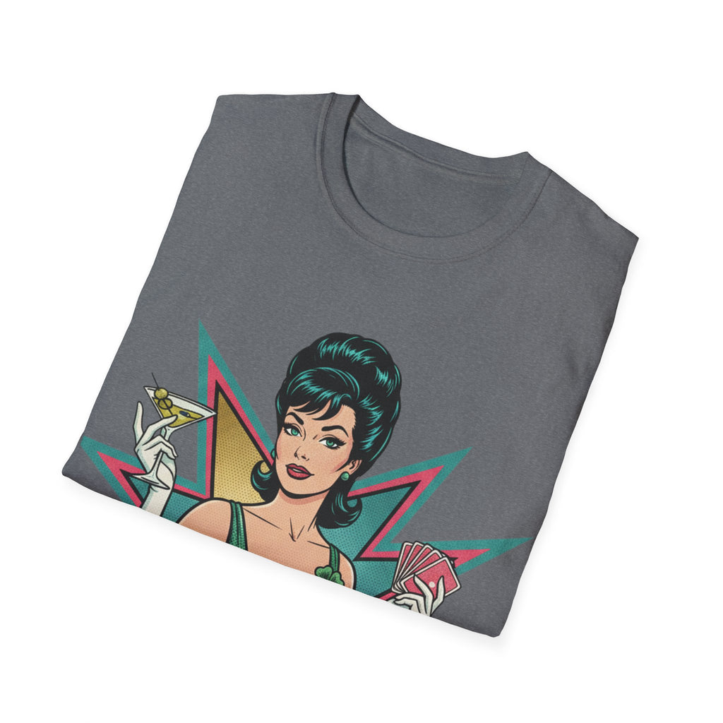 Lady Luck Vintage Pinup T-Shirt