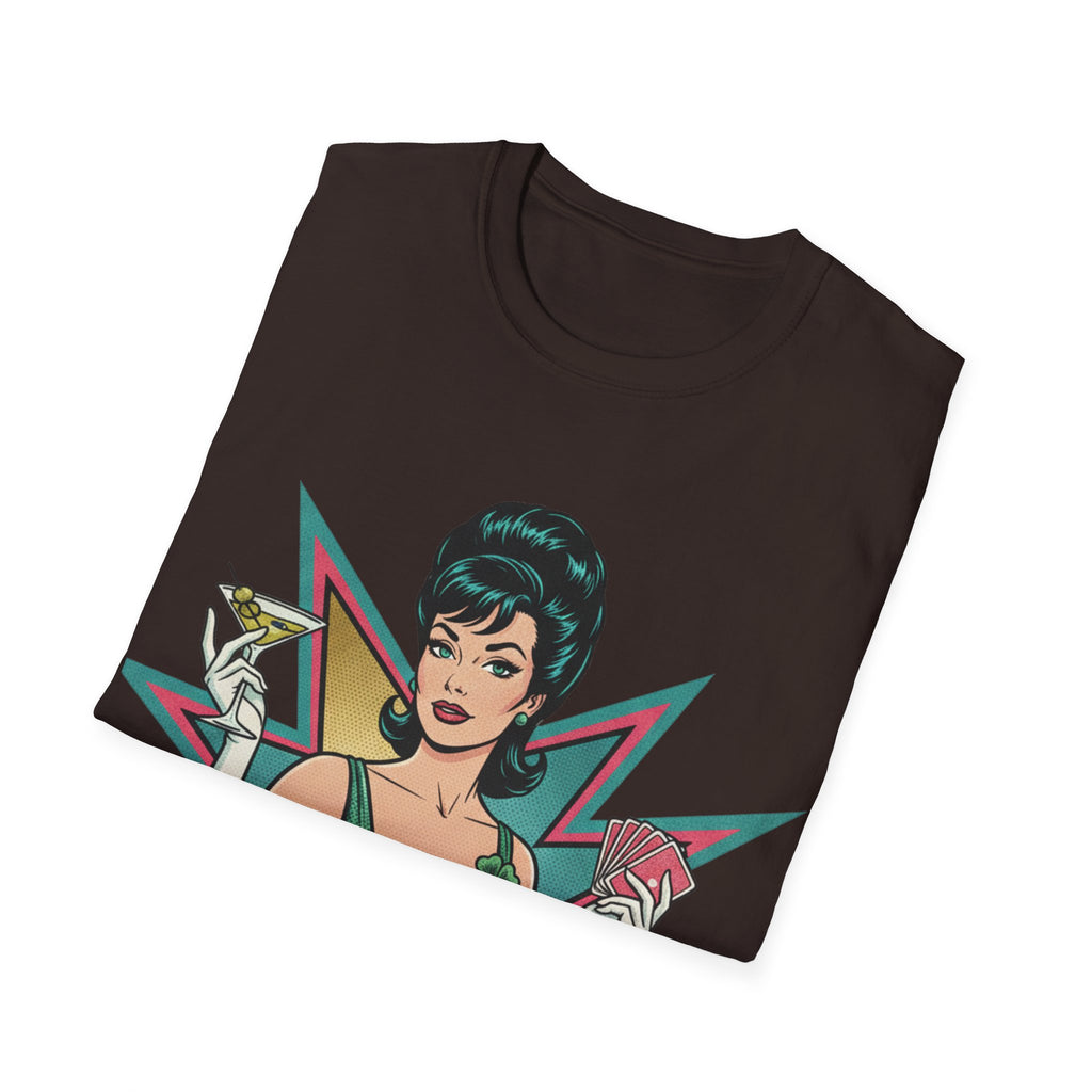 Lady Luck Vintage Pinup T-Shirt