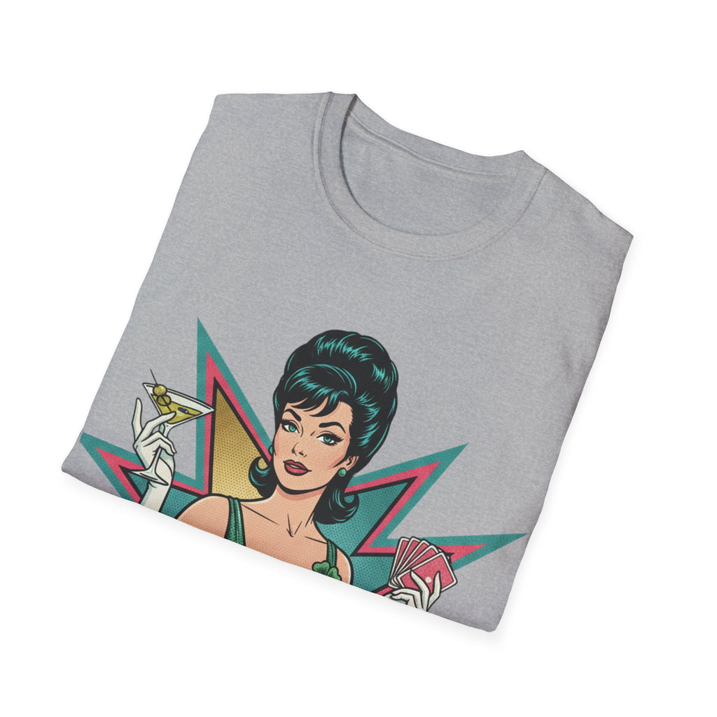 Lady Luck Vintage Pinup T-Shirt