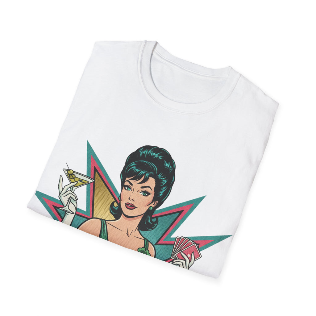 Lady Luck Vintage Pinup T-Shirt