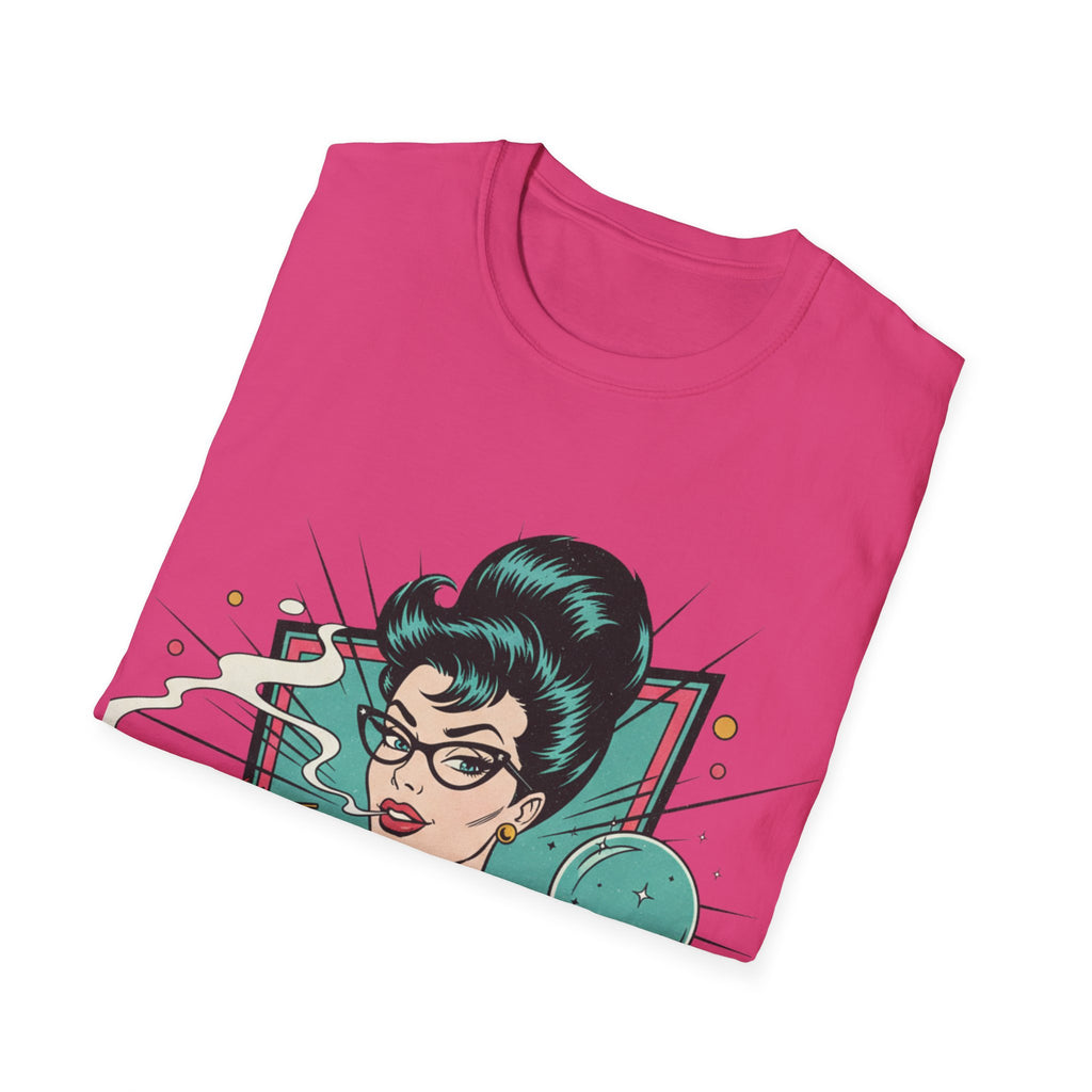 Spiritual Witch Retro T‑Shirt — “90% Spiritual 10% Bitch” Crystal Ball Tee