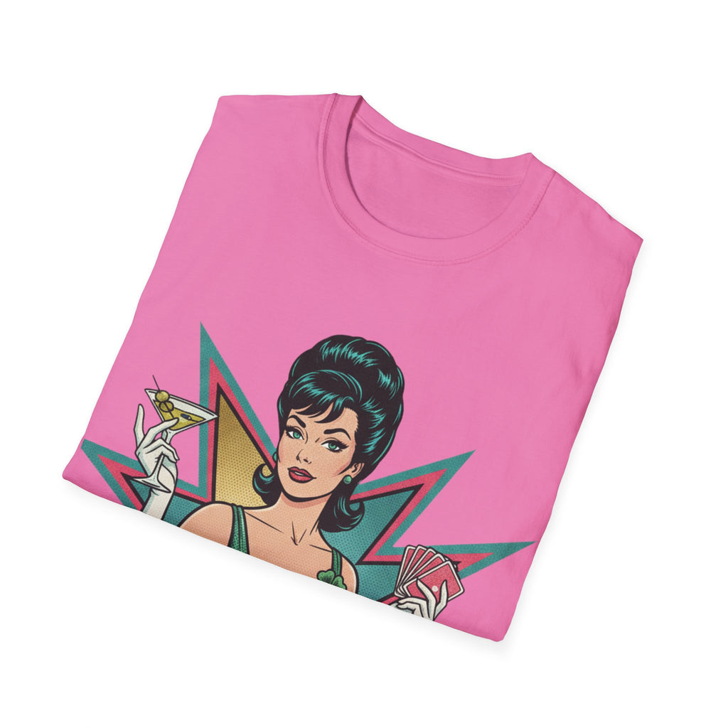 Lady Luck Vintage Pinup T-Shirt