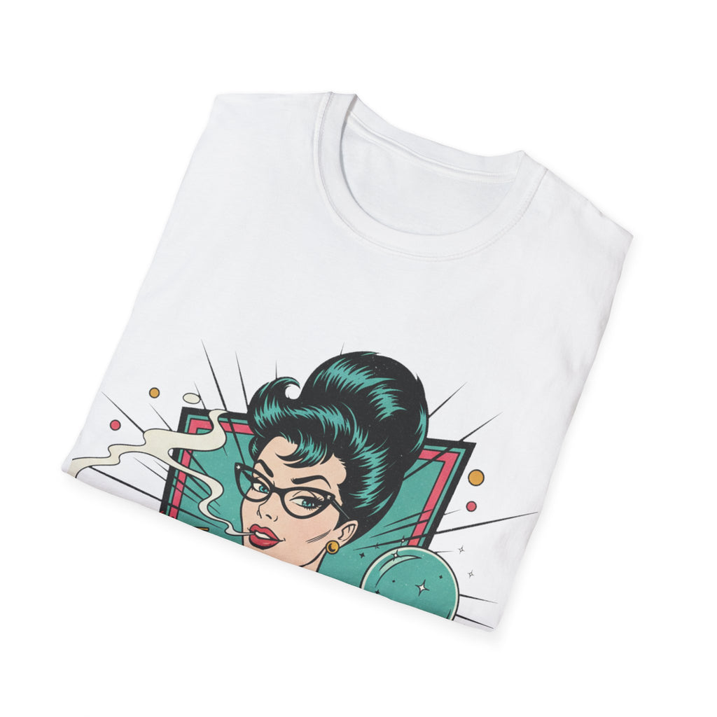 Spiritual Witch Retro T‑Shirt — “90% Spiritual 10% Bitch” Crystal Ball Tee