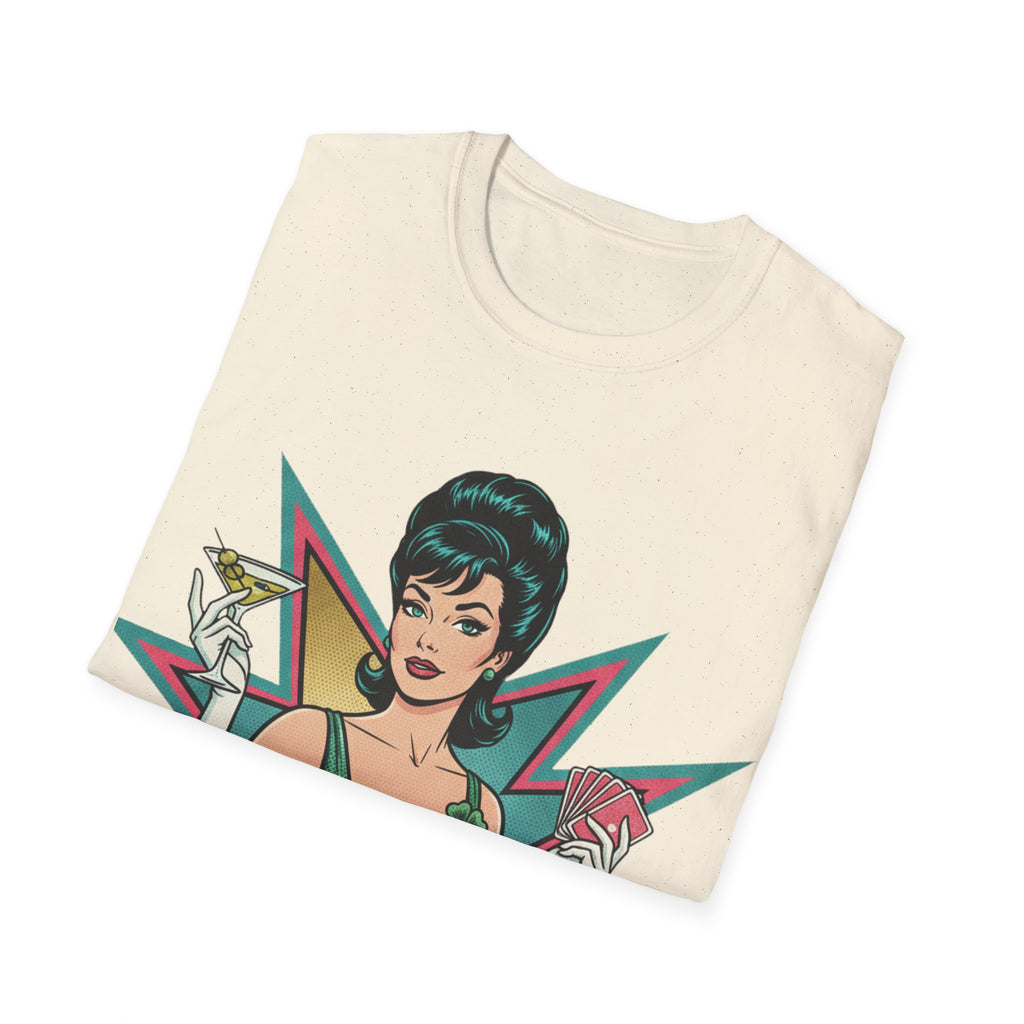 Lady Luck Vintage Pinup T-Shirt