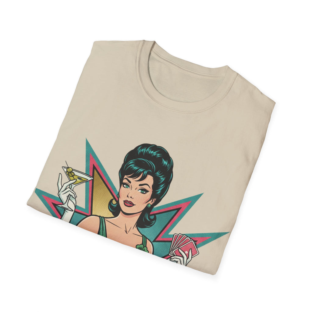 Lady Luck Vintage Pinup T-Shirt