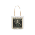 Canvas Tote — "Chuck It in the F***-It Bucket" Gothic Art Tote