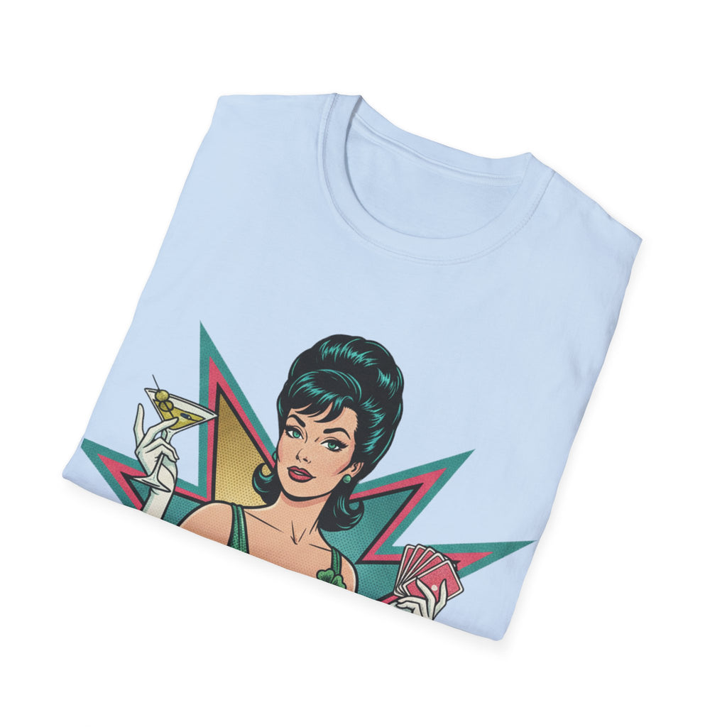 Lady Luck Vintage Pinup T-Shirt